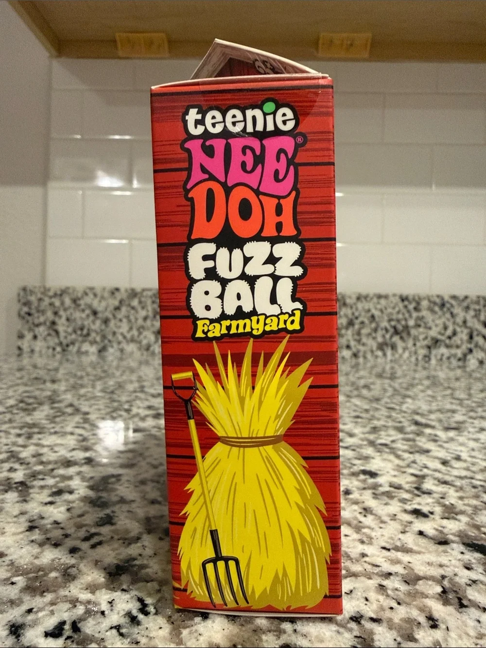 Teenie Needoh Fuzz Ball Farmyard The Velvet Squeeze!